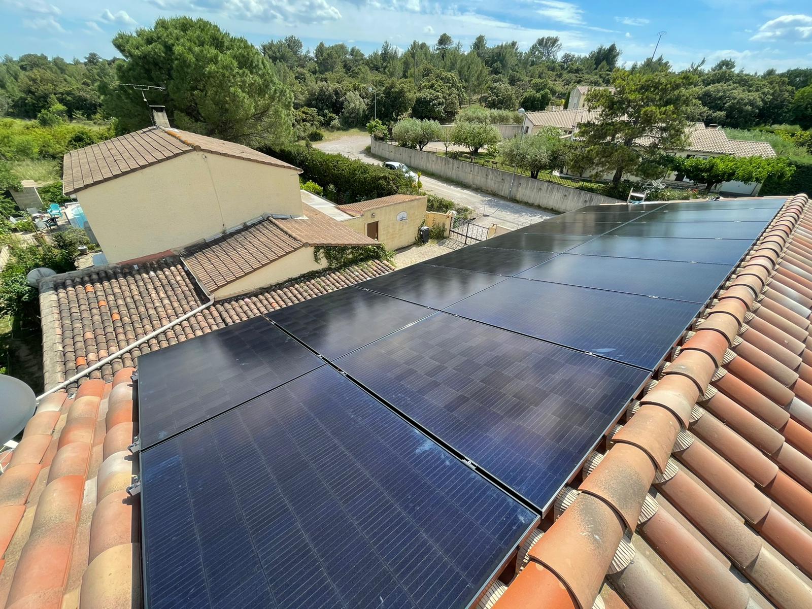 panneau solaire nimes