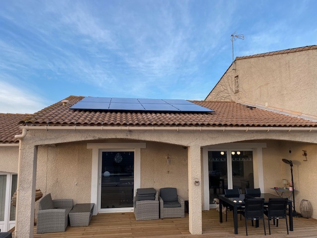Installation panneaux solaires Vergèze
