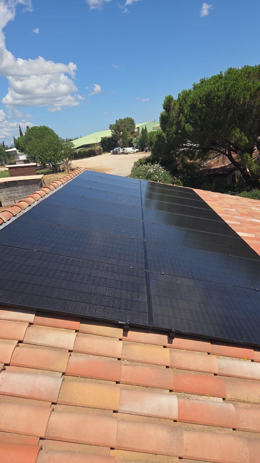 Panneau solaire Beaucaire